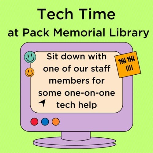 Tech. Time- One on One Help with Technology Related Tasks