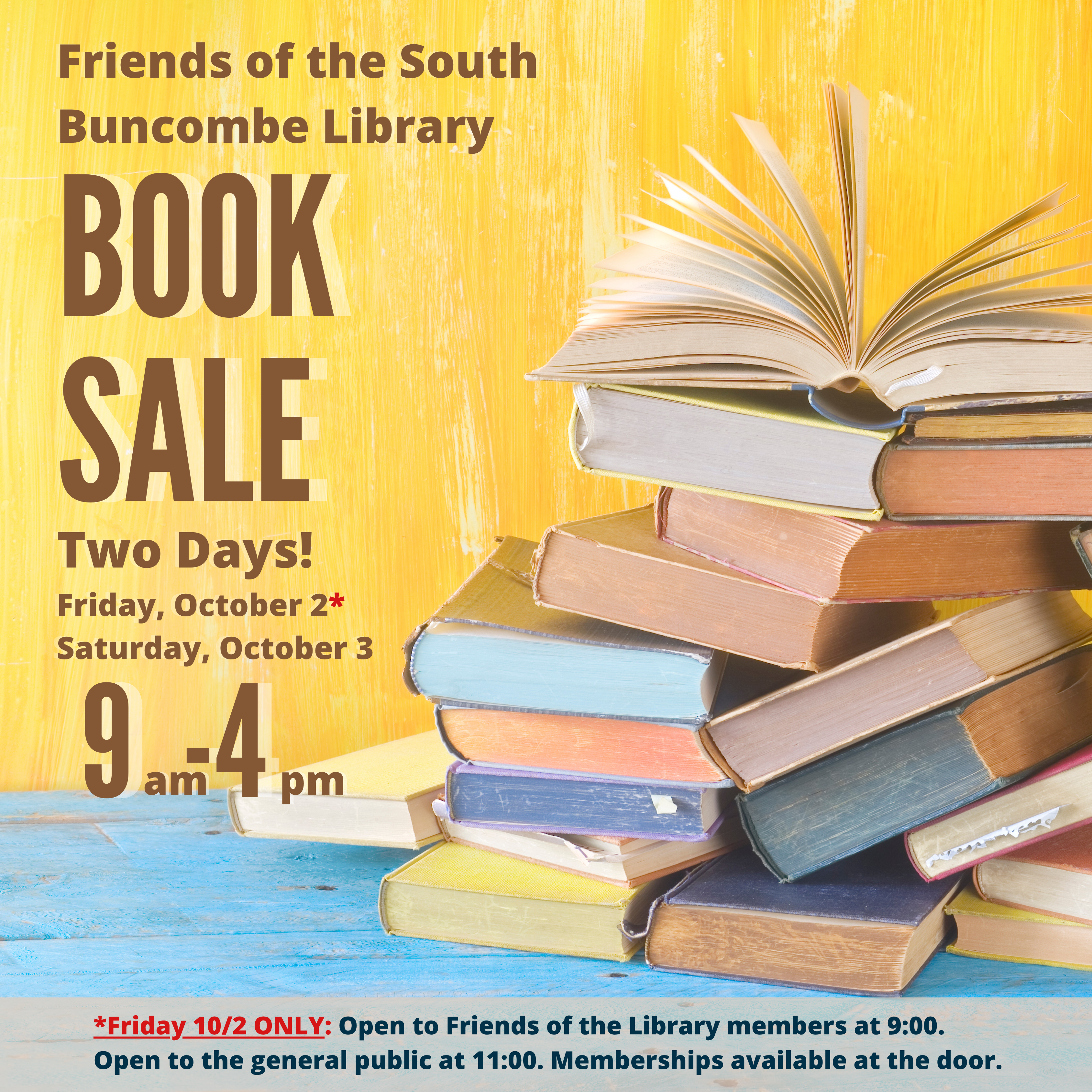 Friends of the South Buncombe Library Booksale