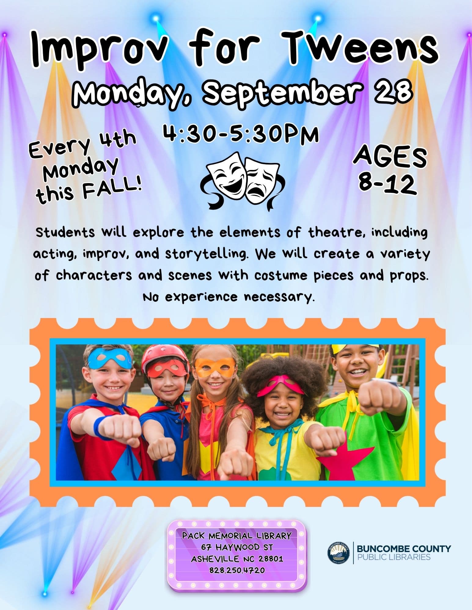 Improv ages 8-12