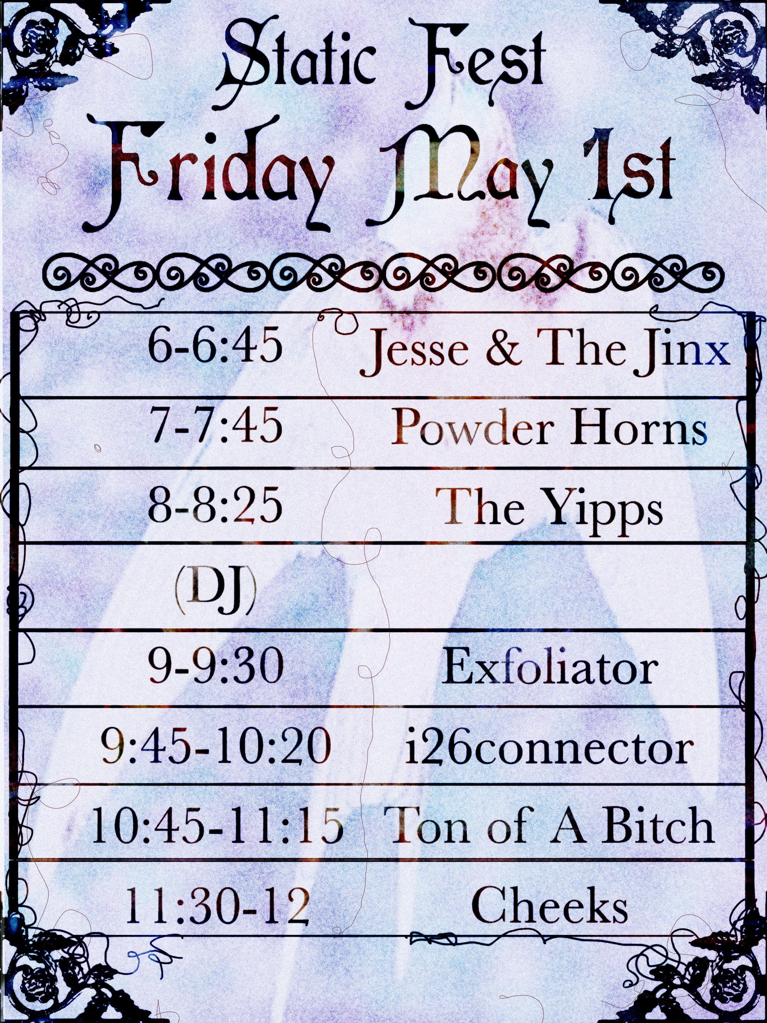 Static Age 21.5 Year Anniversary Fest DAY ONE (MAY 1, 2026)