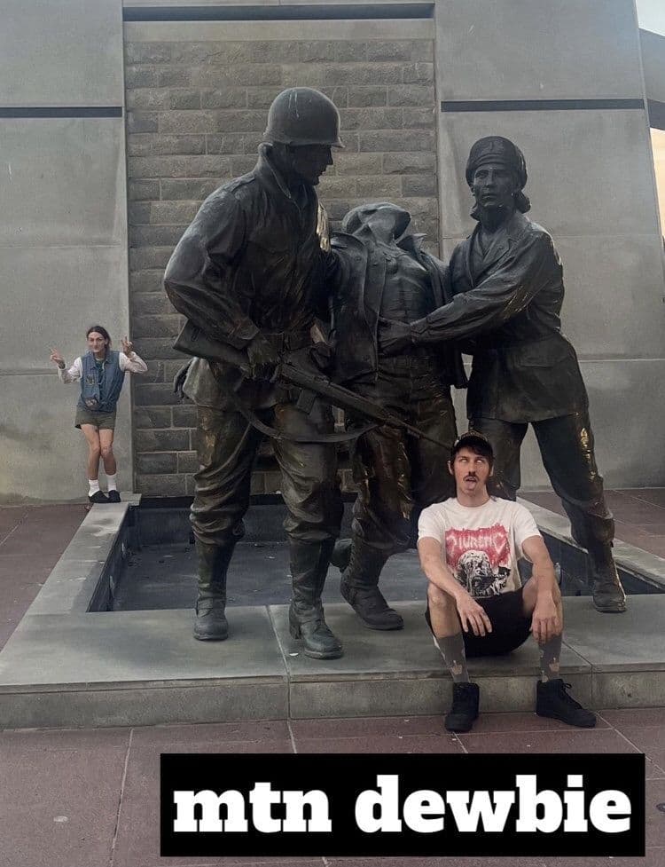 Mtn. Dewbie / Tracheal Shave / Falling Behind