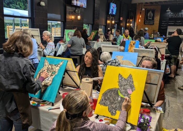 Paint & Sip with Monet & Chardonnay