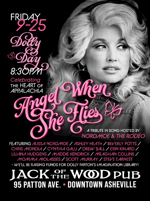 Dolly Day Angel When She Flies: A Tribute in Song Hosted by Nordmoe & the Rodeo