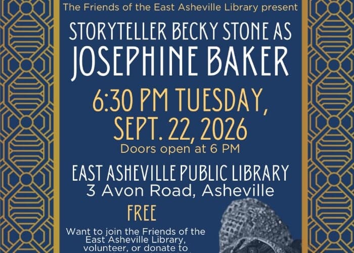 Storyteller Becky Stone as JOSEPHINE BAKER