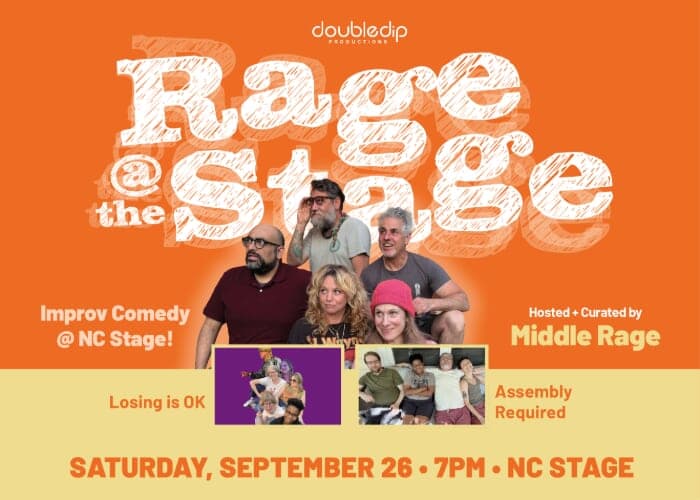 Rage @ The Stage: A Frenzied Evening of Improv Comedy at NC Stage!