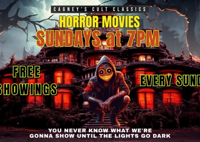 FREE Horror Movie SUNDAYS