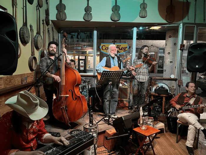Rodney Sutton with the Barely Hardly Enough Boys @ the Cork & Keg