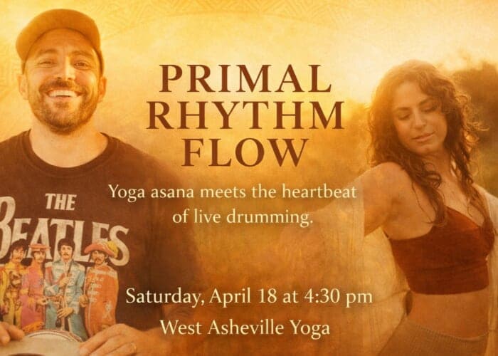 Primal Rhythm Flow: A Yoga & Drum Experience