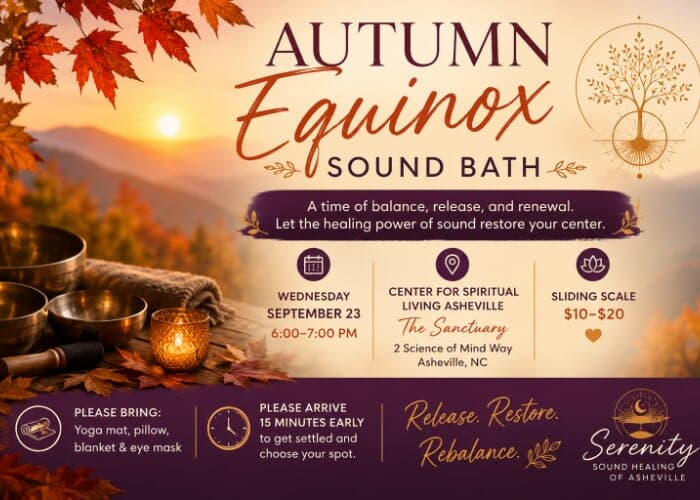๐โจ AUTUMN EQUINOX SOUND BATH โจ๐