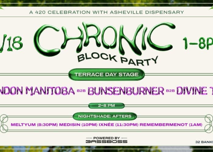 Chronic 420 Block Party at Asheville Dispensary - South Slope