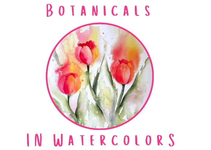 Spring Botanicals in Watercolors with local artist Casi Fordham