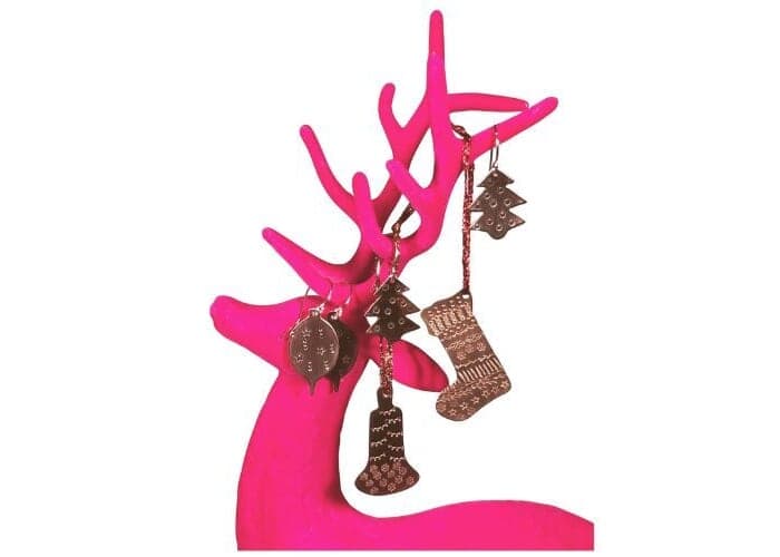 Stamp a Copper Ornament- Drop In!