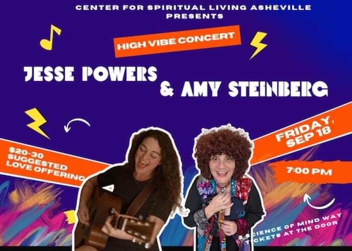 ๐ถ Fri Spirit Express: Amy Steinberg & Jesse Powers โ Live in Concert ๐ถ