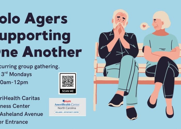 Solo Agers Supporting One Another: Connection Building & Community