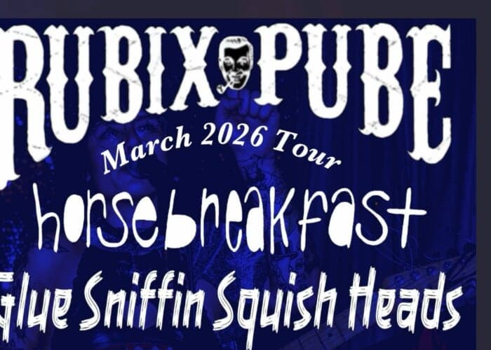 Rubix Pube // Glue Sniffin Squish Heads // Swollen Colon // Horse Breakfast