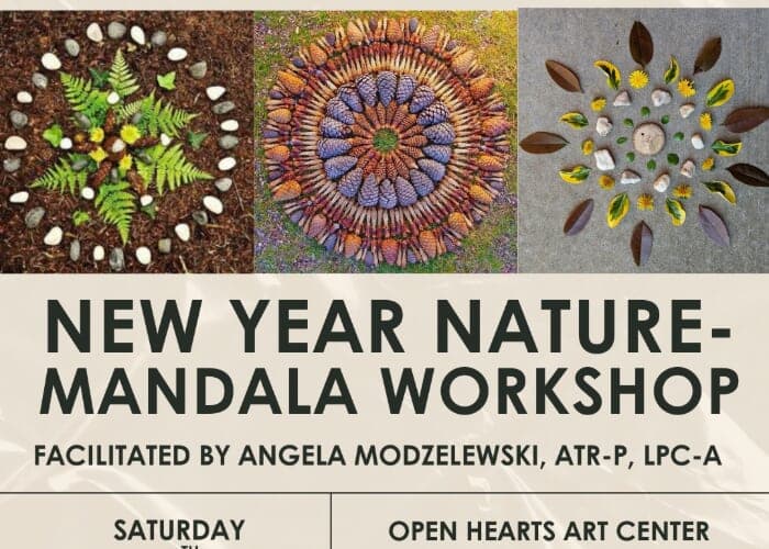 New Year Nature Mandala Workshop