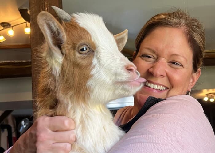 Goat Yoga on the Farm