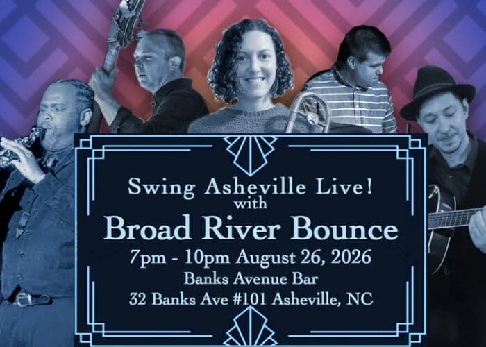 Swing Asheville Live! With Broad River Bounce