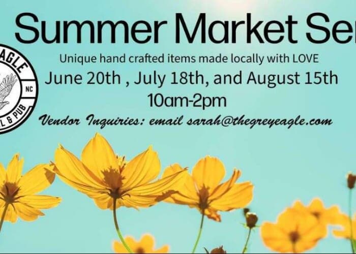 Summer Market Series: Locally Made Arts and Crafts