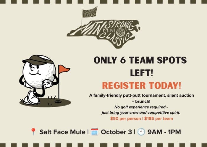 Mountain Strong Mini Classic: Putt-Putt Fundraiser and Silent Auction