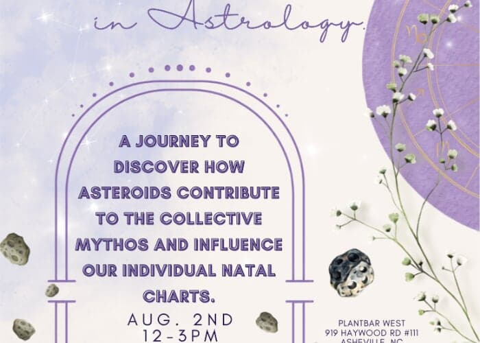 Exploring Asteroids in Astrology at Plant Bar-West Asheville