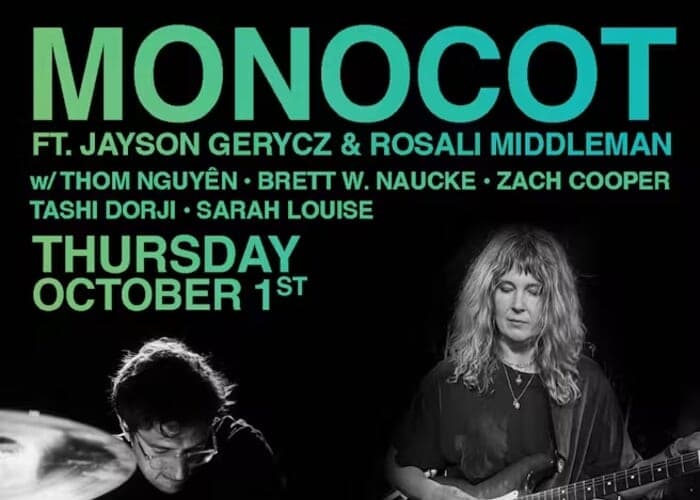 APLR Presents: Monocot (ft Jayson Gerycz & Rosali Middleman) with Guests