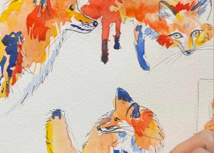 Wild Seasons: Sketching Winter Animals