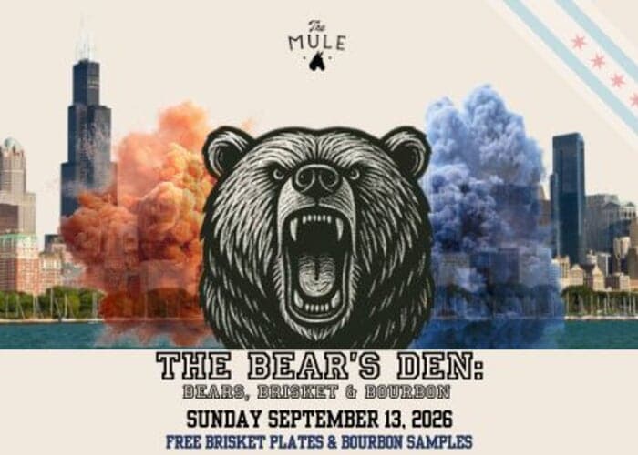 Bear’s Den: Bears, Brisket & Bourbon at The Mule