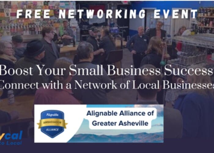 Asheville Alignable Alliance monthly FREE Networking Event