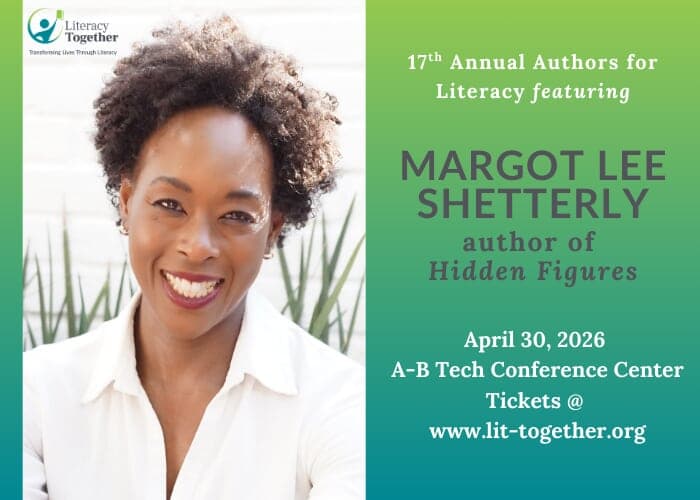 Authors for Literacy, ft. Margot Lee Shetterly, author of Hidden Figures