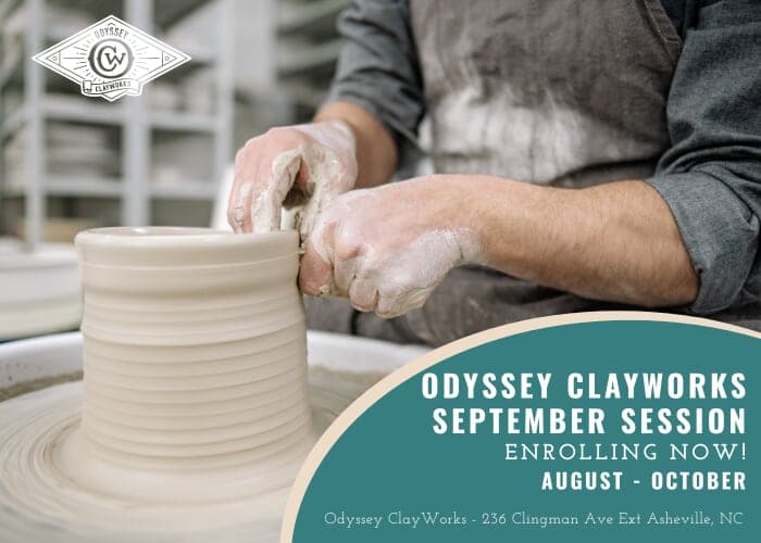 September Session Classes at Odyssey ClayWorks