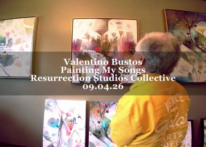 Resurrection Studios Collective Ft. Valentino Bustos 'Painting My Songs'