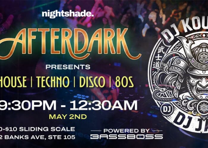 Afterdark presents DJ Kousuke & DJ Jack at Nightshade