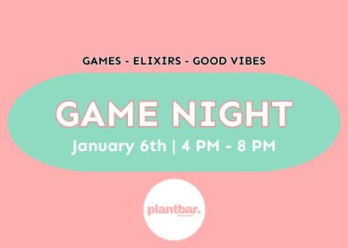 Game Night at Plant Bar West Asheville