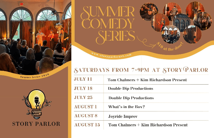 Summer Comedy Series | Tom Chalmers + Kim Richardson