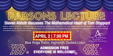 Parsons Lecture: The Mathematical Heart of Tom Stoppard