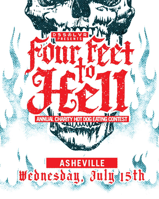 4FT TO HELL - A CHARITY HOTDOG EATING CONTEST