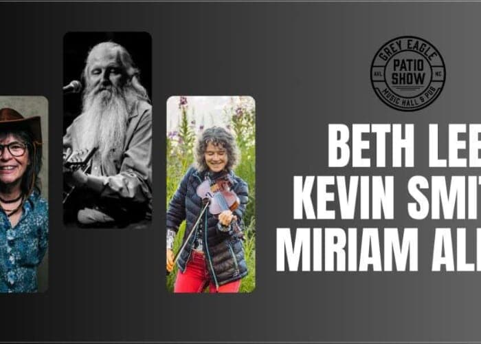 PATIO SHOW: Beth Lee, Kevin Smith & Miriam Allen