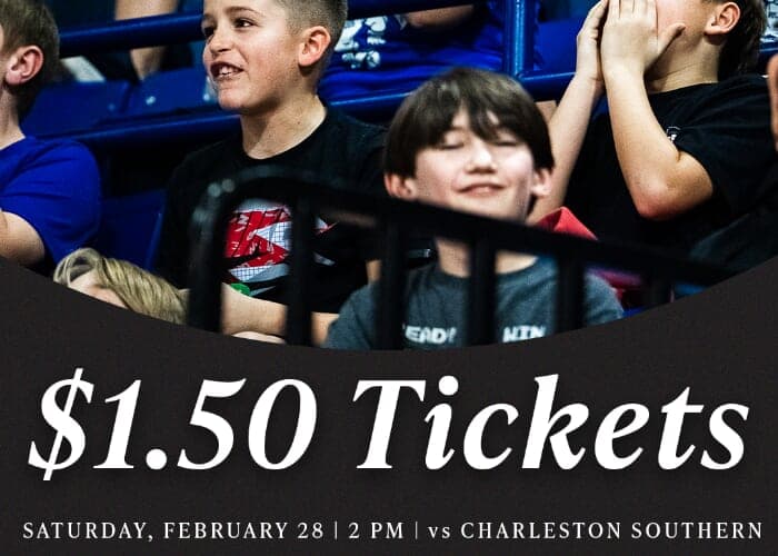 UNC Asheville Men's Basketball Final Home Game