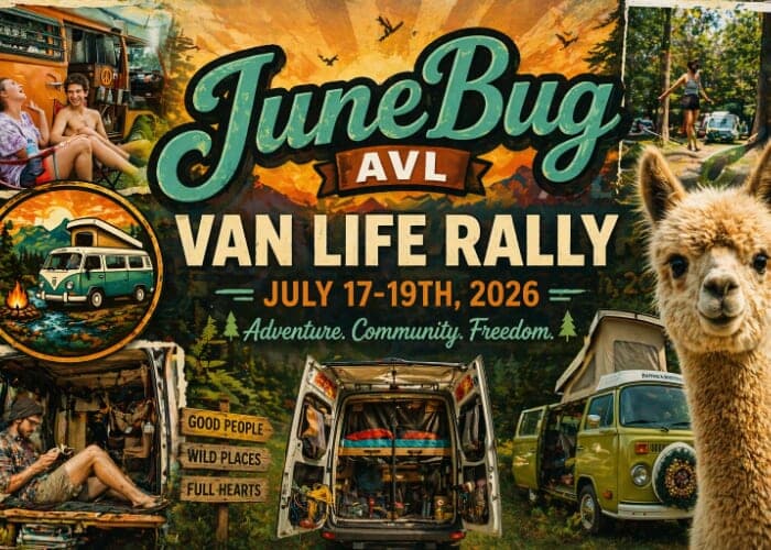 JuneBug Asheville Van Life Rally