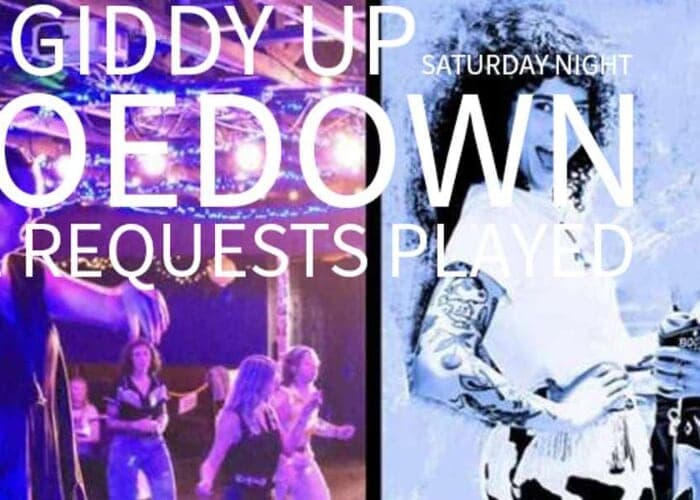 DJ GIDDY UP-SATURDAY NIGHT HOEDOWN