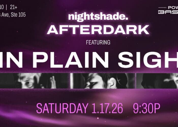 In Plain Sight at Nightshade!