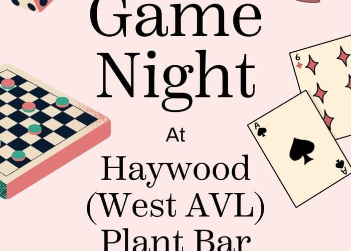 Game Night Every Tuesday at Plant Bar - West Asheville