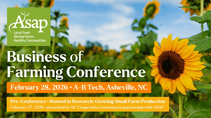 ASAP's Business of Farming Conference