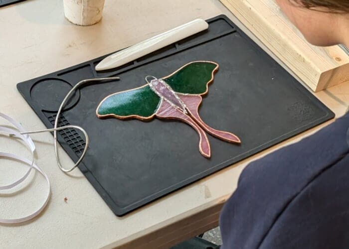 Stained Glass Mobile Workshop: Burial Beer Co. South Slope