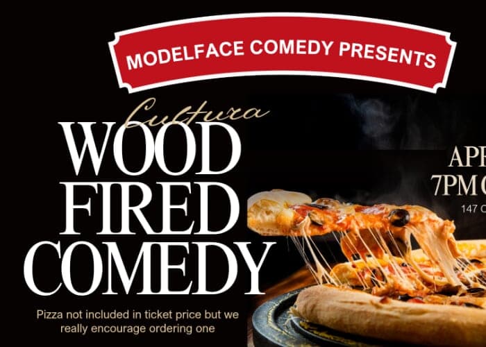 Wood Fired Comedy at Cultura
