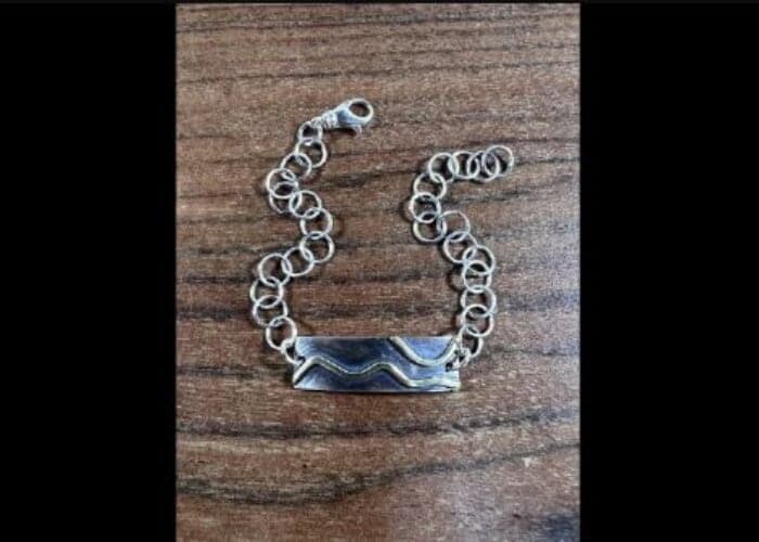Mixed Metal Mountain Bracelet with Workshops/Classes/Appointments