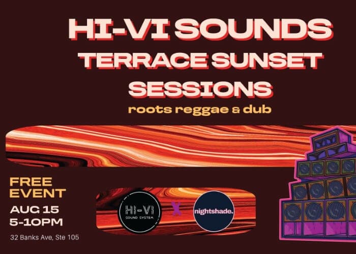 Hi-Vi Sound: Terrace Sunset Sessions - Roots, Reggae & Dub at Nightshade