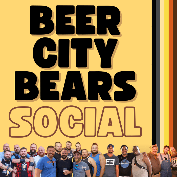 Beer City Bears Social @ Shakey's - A kiki for bears, cubs, chubs, and their admirers