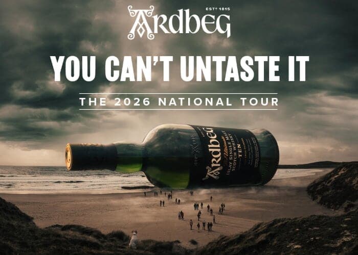 Ardbeg You Can't Untaste It 2026 National Tour